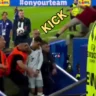 Ronaldo Narrowly Escape Fan Flying Kick at Euro 2024